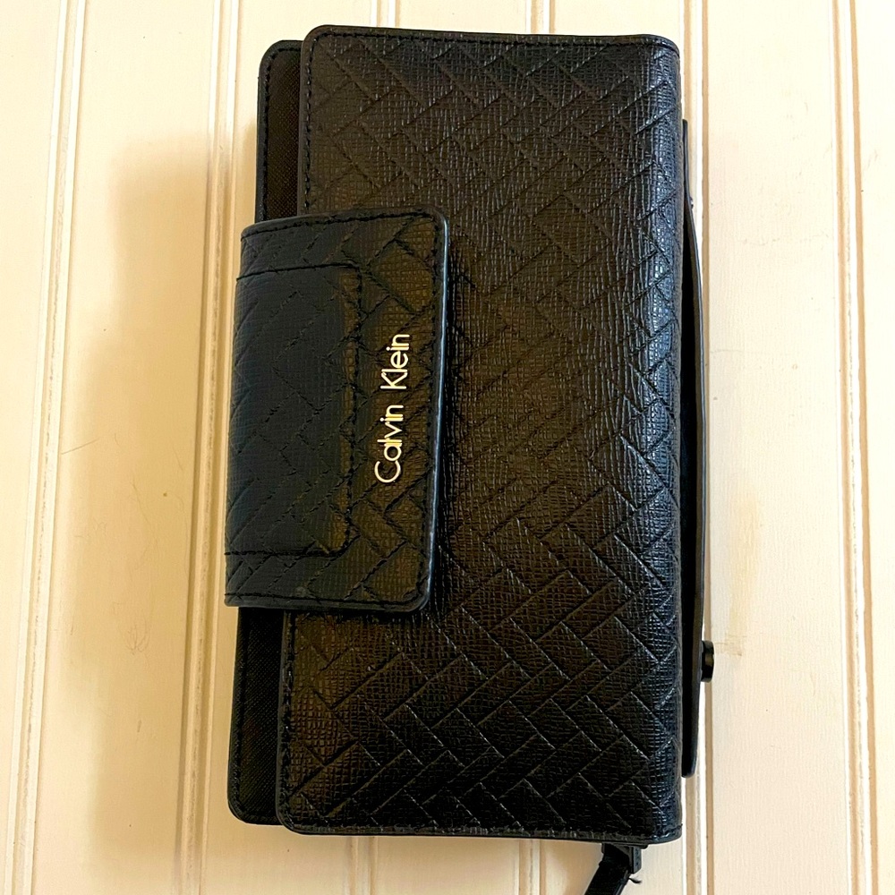 Calvin Klein black clutch